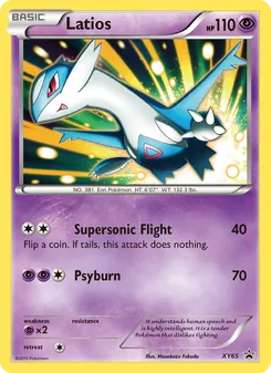 Latios, XY Black Star Promos Nº XY65 Normal
