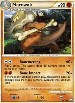 Marowak, Triumphant Nº 44 Normal