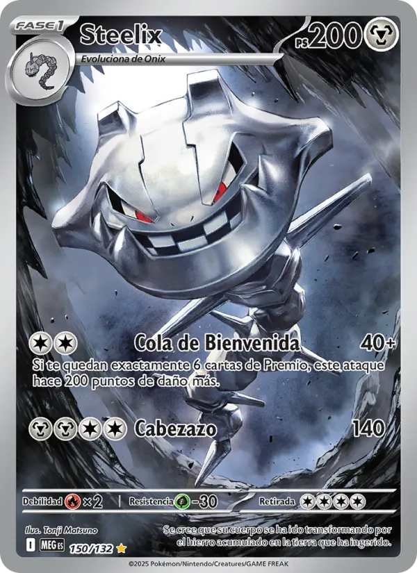 Steelix, Megaevolución No. 150