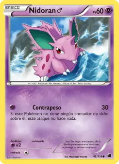 Nidoran♂, Glaciación Plasma No. 43 Normal