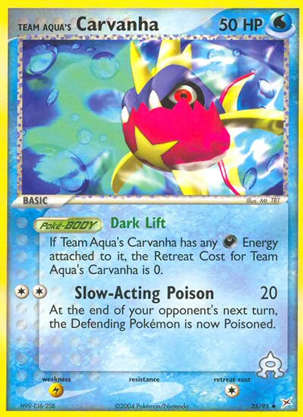 Team Aqua's Carvanha, Team Magma vs Team Aqua No. 25