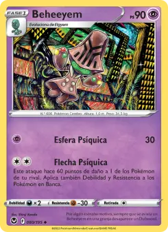 Beheeyem, Tempestad Plateada No. 080 Normal