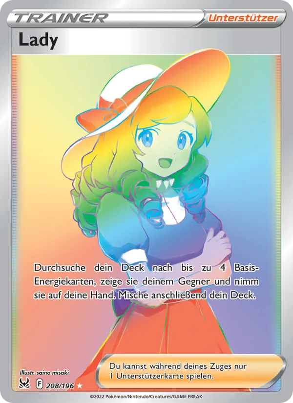 Lady, Verlorener Ursprung Nº 208