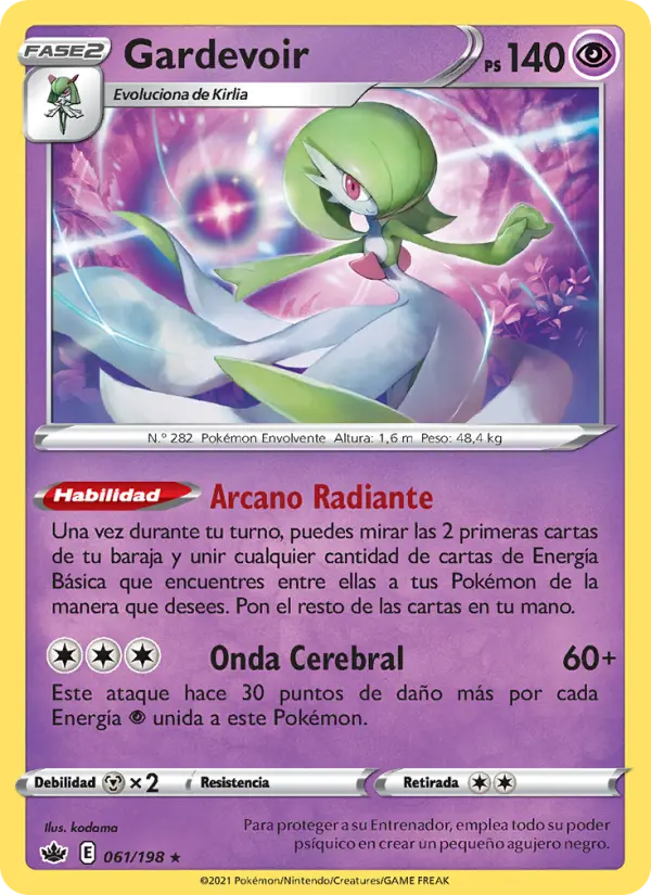 Gardevoir, Reinado Escalofriante No. 61