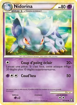 Nidorina, Triomphant No. 45 Normal