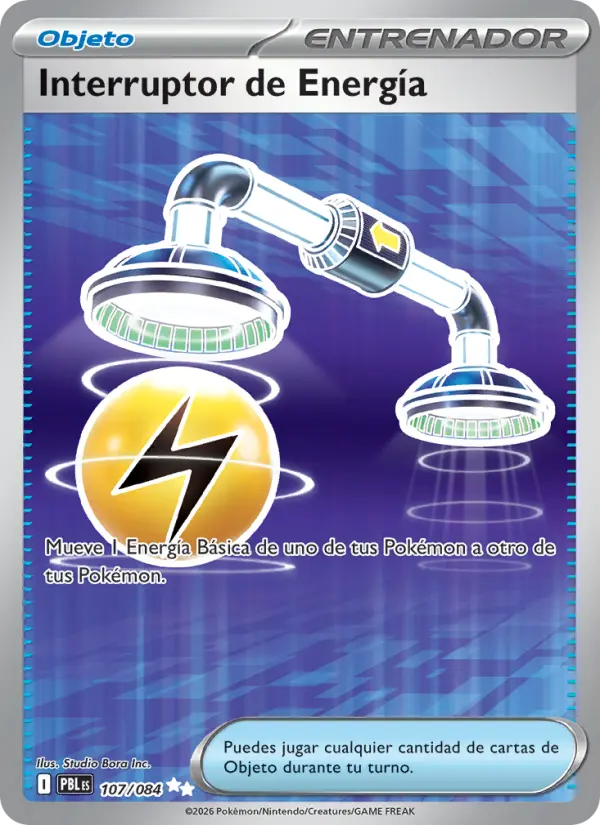 Interruptor de Energía, Oscuridad Absoluta Nº 107