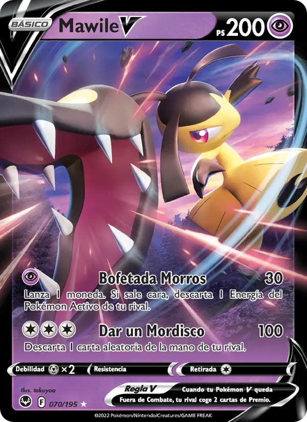 Mawile V, Tempestad Plateada Nº 070