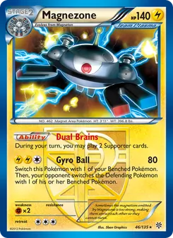 Magnezone, Plasma Storm No. 46 Normal