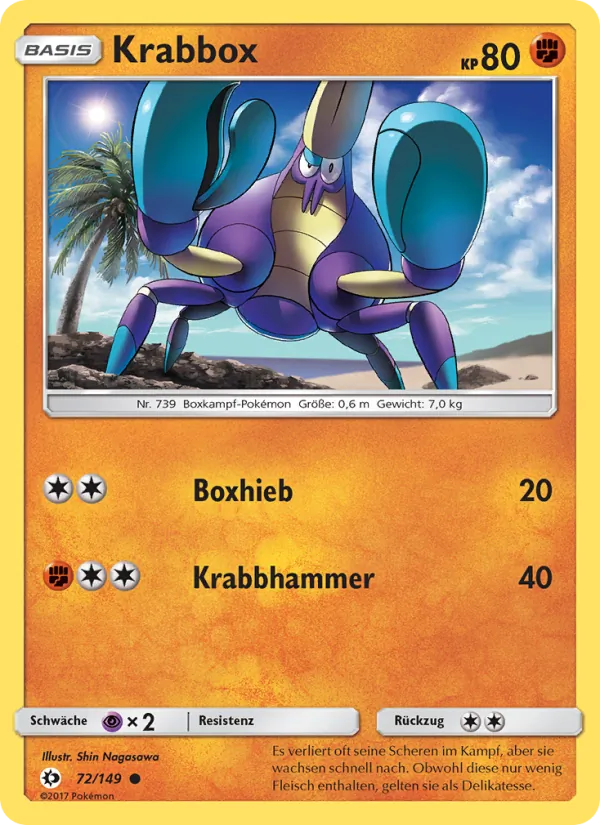Krabbox, Sonne & Mond No. 72