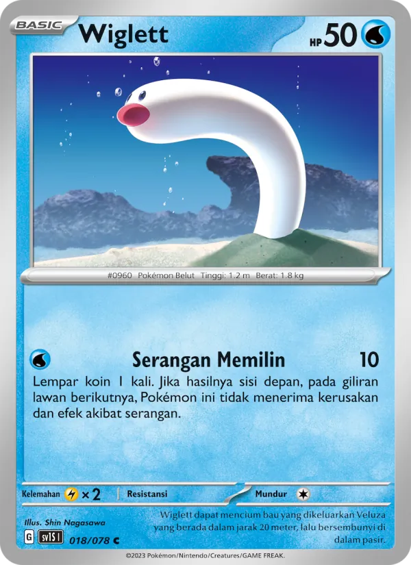 Wiglett, Scarlet ex No. 018
