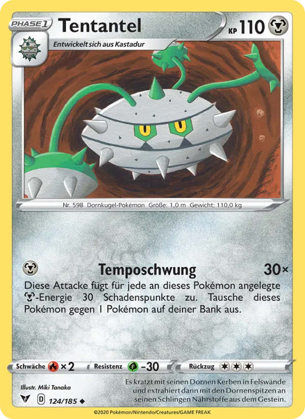 Tentantel, Farbenschock No. 124