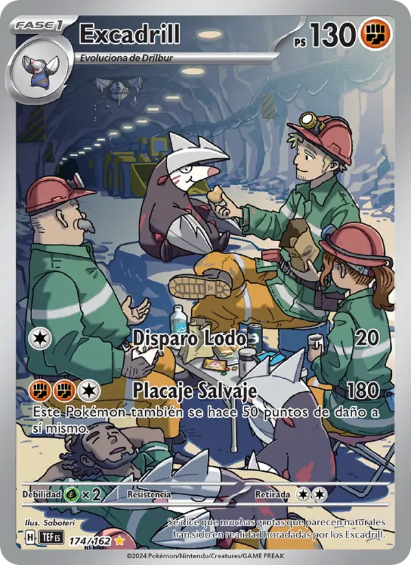 Excadrill, Fuerzas Temporales No. 174