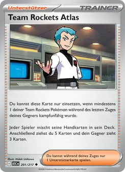 Team Rockets Atlas, Erhabene Helden No. 201 Normal