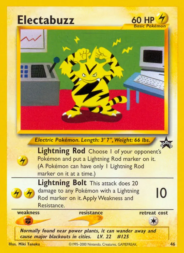 Electabuzz, Wizards Black Star Promos Nº 46