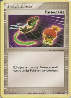 Passe-passe, EX Rubis & Saphir Nº 92 Normal