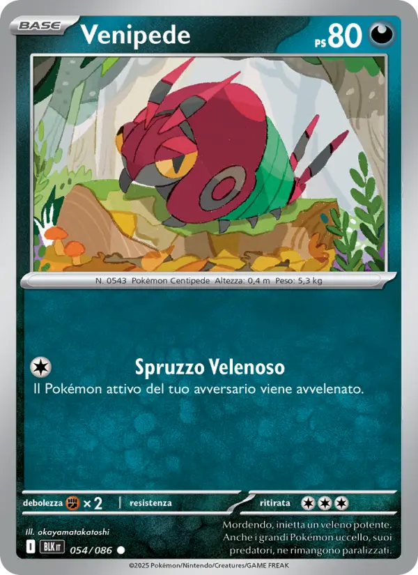 Venipede, Luce Nera No. 054