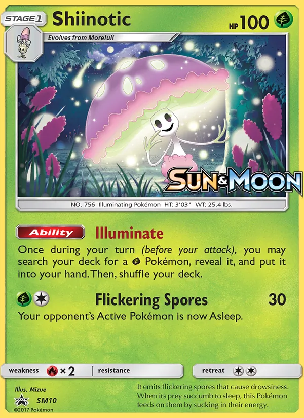 Shiinotic, SM Black Star Promos No. SM10