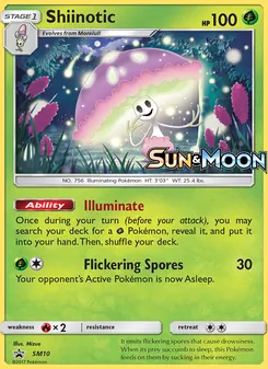 Shiinotic, SM Black Star Promos No. SM10 Normal