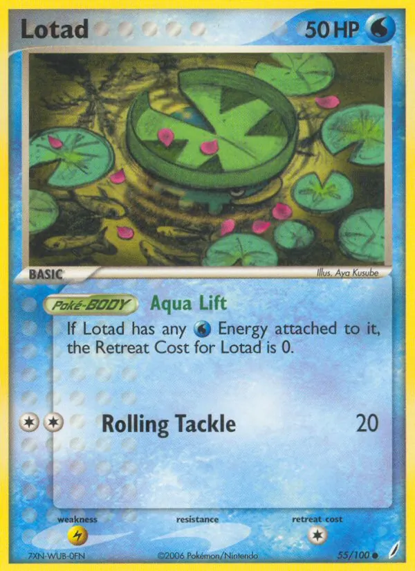 Lotad, Crystal Guardians Nº 55