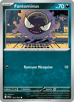 Fantominus, Flammes Fantasmagoriques No. 054 Normal