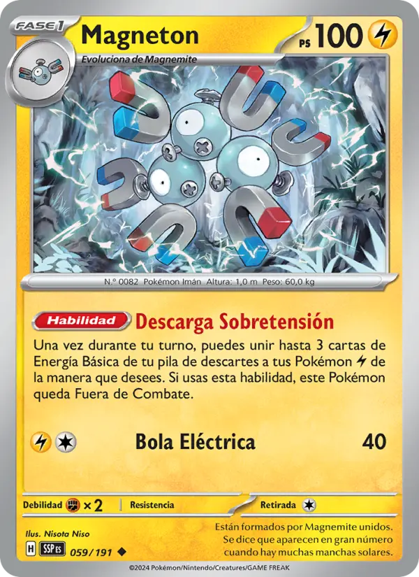 Magneton, Chispas Fulgurantes No. 059