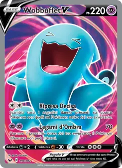 Wobbuffet V, Spada e Scudo Nº 191 Holo