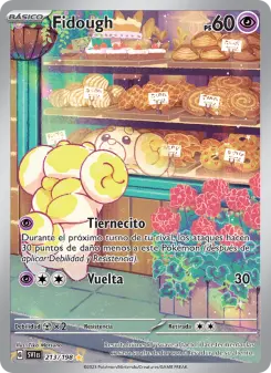 Fidough, Escarlata y Púrpura No. 213 Holo