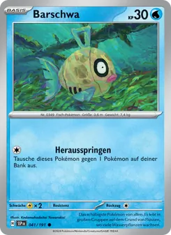 Barschwa, Stürmische Funken No. 041 Normal