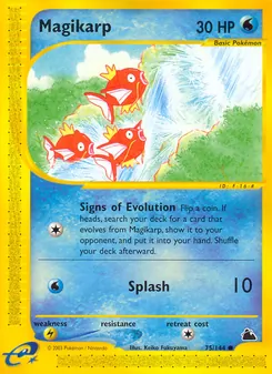 Magikarp, Skyridge Nº 75 Normal