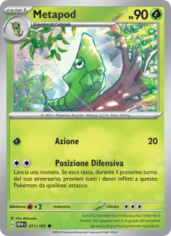 Metapod, 151 No. 011 Normal