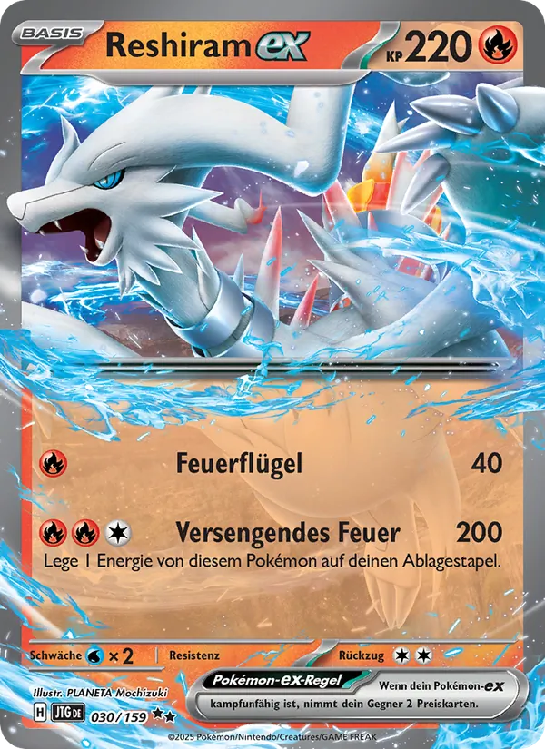 Reshiram-ex, Reisegefährten No. 030