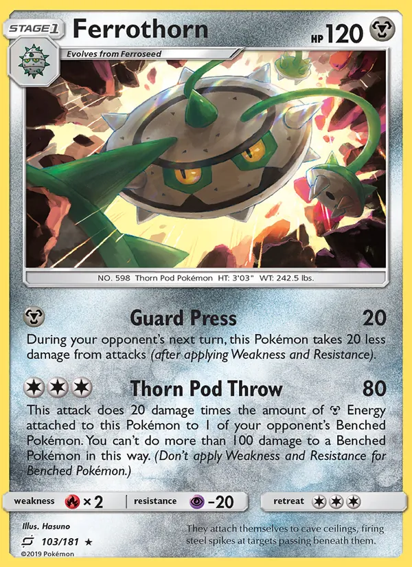 Ferrothorn, Team Up Nº 103