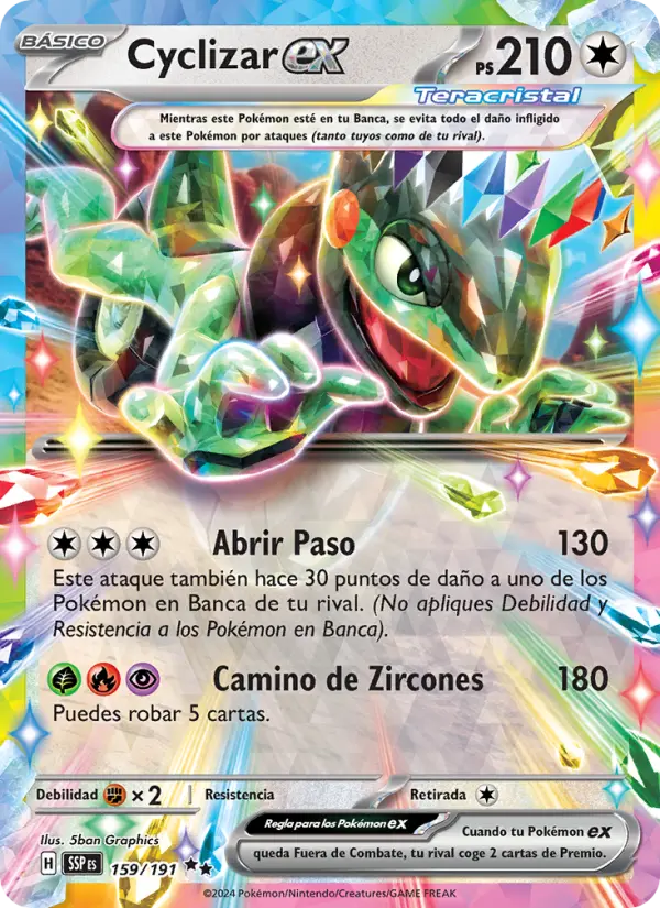 Cyclizar ex, Chispas Fulgurantes Nº 159