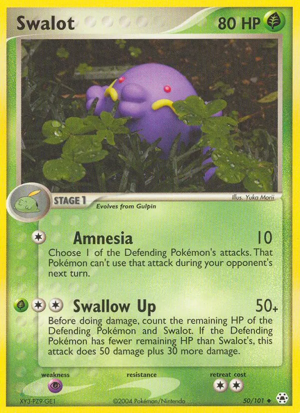 Swalot, Hidden Legends Nº 50