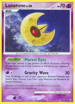 Lunatone, Supreme Victors Nº 32 Holo
