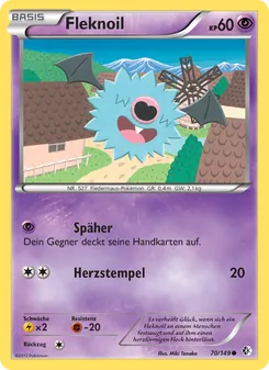 Fleknoil, Überschrittene Schwellen No. 70 Normal