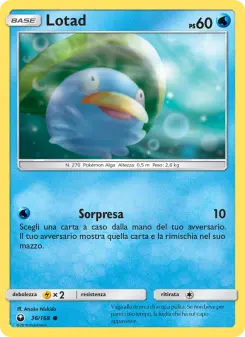Lotad, Tempesta Astrale No. 36 Normal