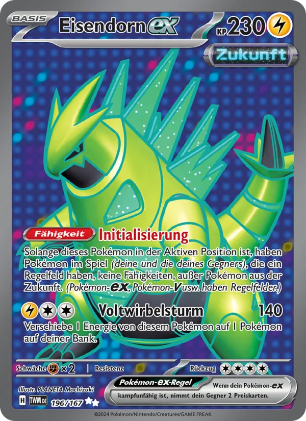Eisendorn-ex, Maskerade im Zwielicht No. 196