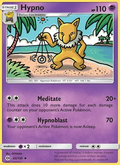 Hypno, Sun & Moon No. 60 Normal