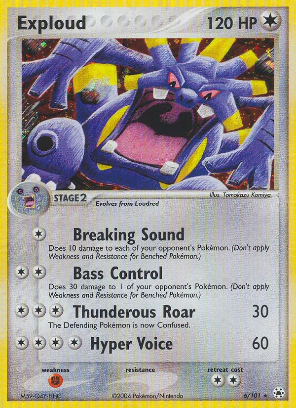 Exploud, Hidden Legends No. 6