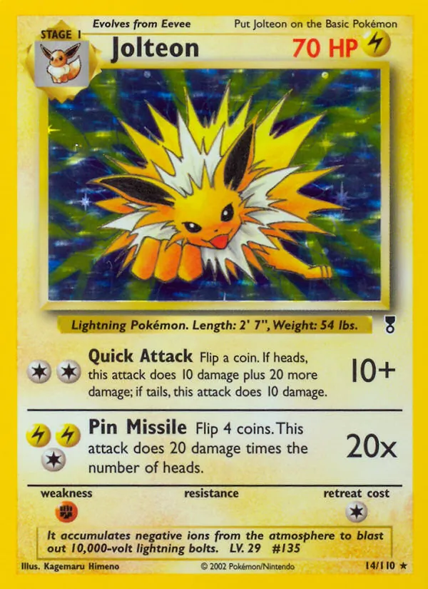 Jolteon, Legendary Collection Nº 14