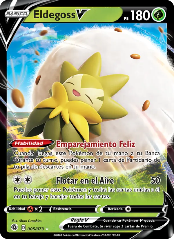 Eldegoss V, Camino de Campeones Nº 5