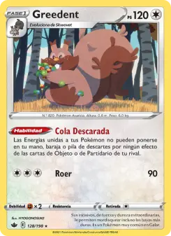 Greedent, Reinado Escalofriante No. 128 Holo