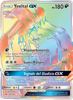Yveltal GX, Apocalisse Di Luce No. 137 Normal