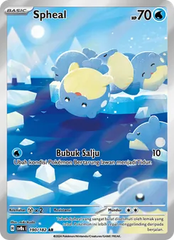 Spheal, Kilat Rasi No. 190 Normal
