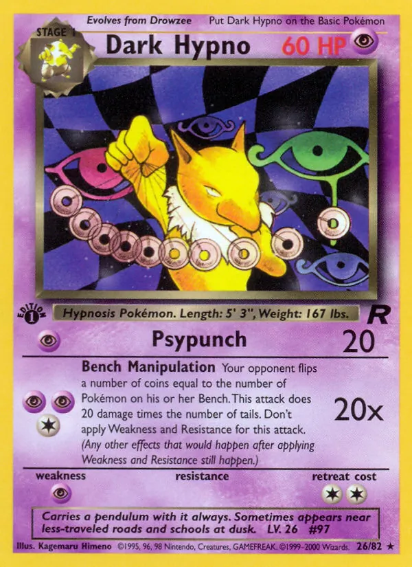 Dark Hypno, Team Rocket No. 26