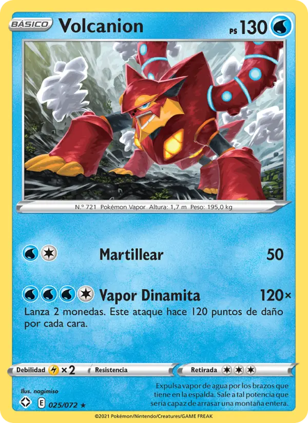 Volcanion, Destinos Brillantes Nº 25