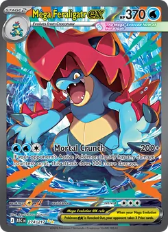 Mega Feraligatr ex, Ascended Heroes Nº 274 Holo