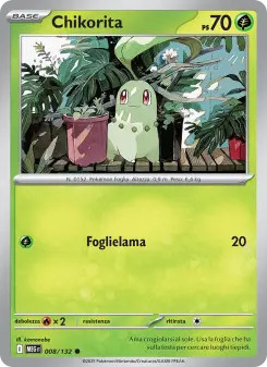 Chikorita, Megaevoluzione No. 008 Normal