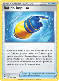 Batido Impulso, Cielos Evolutivos Nº 142 Normal